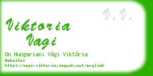 viktoria vagi business card